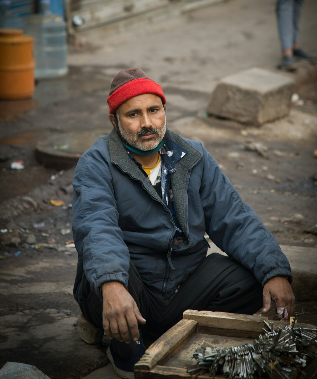Portrait of a Chilean man community researcher